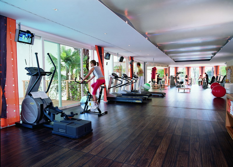 Fitnessraum des Wellnesshotel Erika