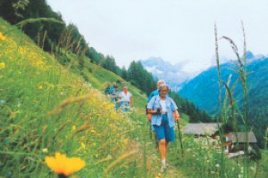 Wandern in Dorf Tirol