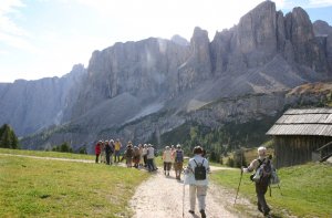 wandern in den Dolomiten