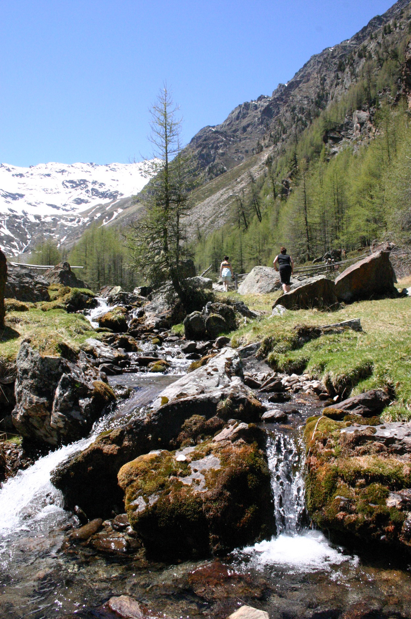 Berg Wandern in Dorf Tirol