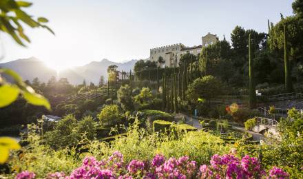 Die Gärten von Schloss Trauttmansdorff bei Meran – botanische Erlebnisgärten