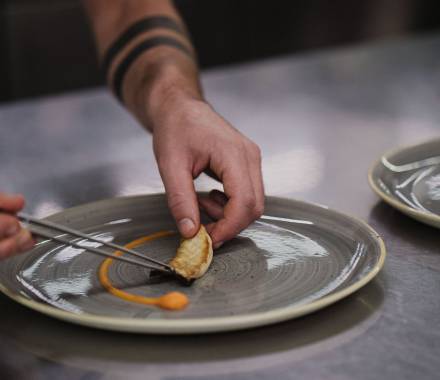 Gourmetessen im Gourmethotel bei Meran
